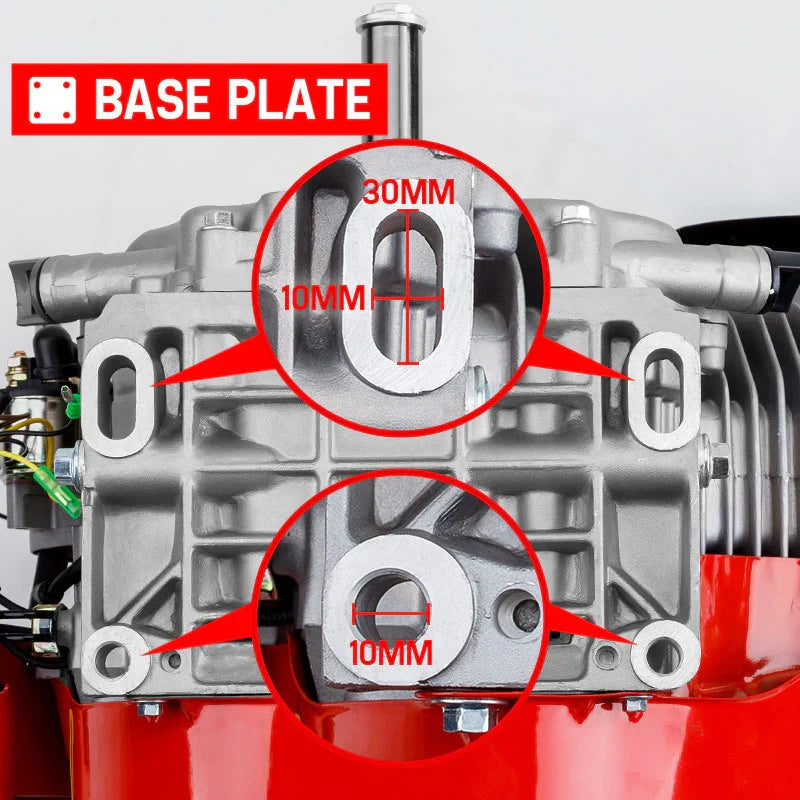 Baumr-AG 16HP Stationary Engine Petrol Direct Ignition OHV 4-Stroke Electric Recoil Start - image 7