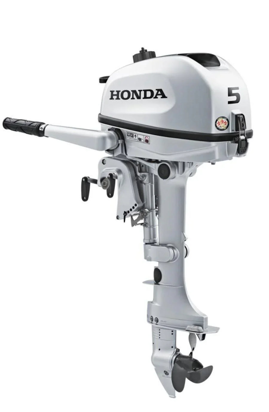 Outboard Motor 5HP with Tiller Handle 20 Shaft - image 1
