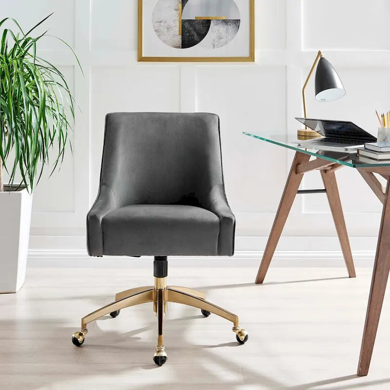 Discern Velvet Performance Office Chair - image 12