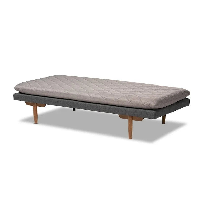 Marit Upholstered Wood Daybed in Mid-Century Modern Style - image 5