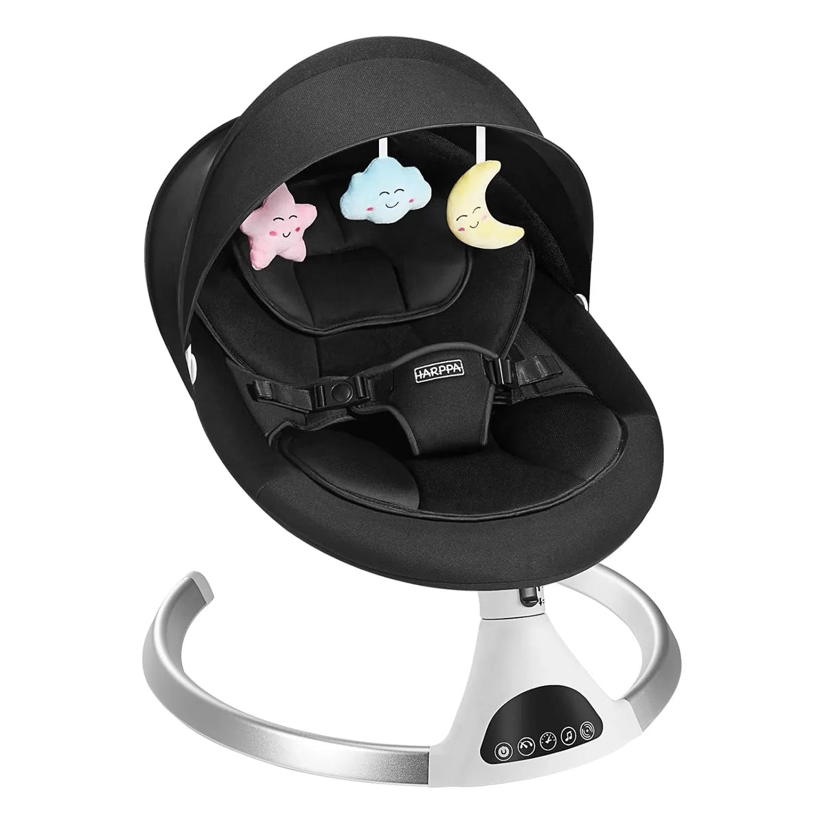 HARPPA Electric Baby Swing for Infants to Toddler with 5 Speed - image 4