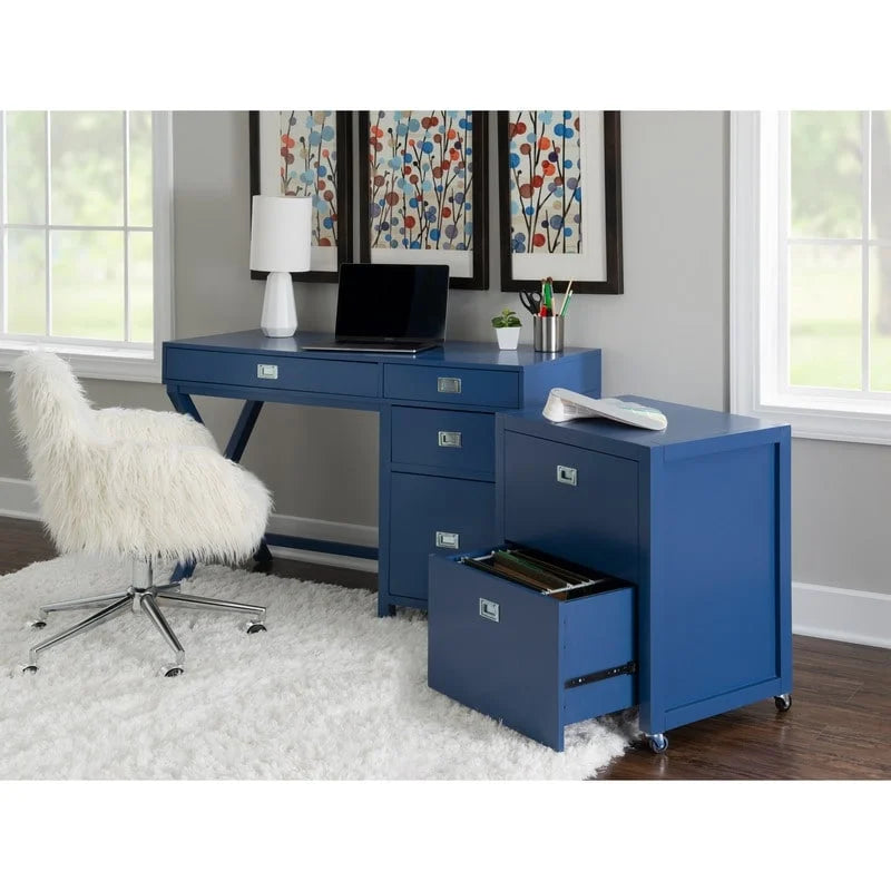 Linon Poppy Side Storage Writing Desk - image 11