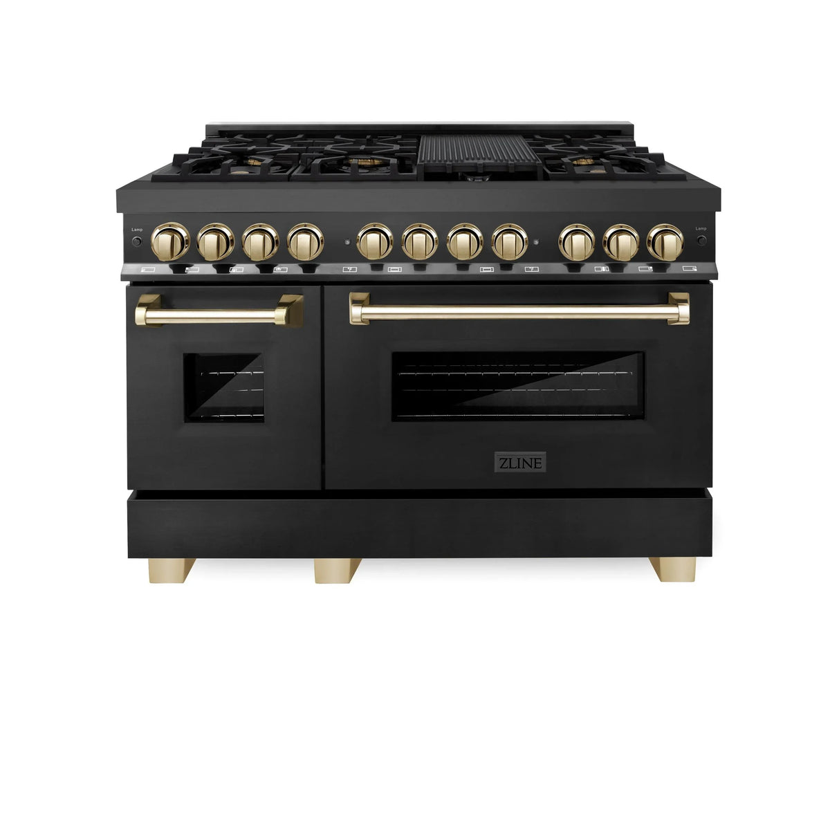 ZLINE KITCHEN AND BATH RABZ48CB professional gas range - image 4