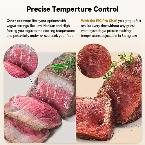 Nuwave Gold Precision Induction Cooktop, Powerful with Large 8 Heating Coil - image 5