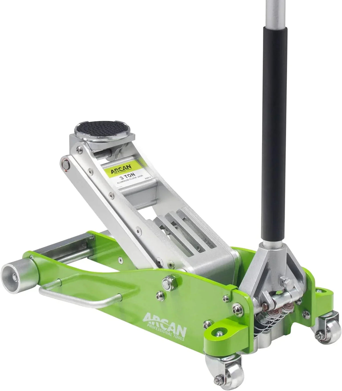 Tools 3-Ton Quick Rise Aluminum Floor Jack with Dual Pump Pistons & Reinforced Lifting Arm (A20018_A20019) - image 1