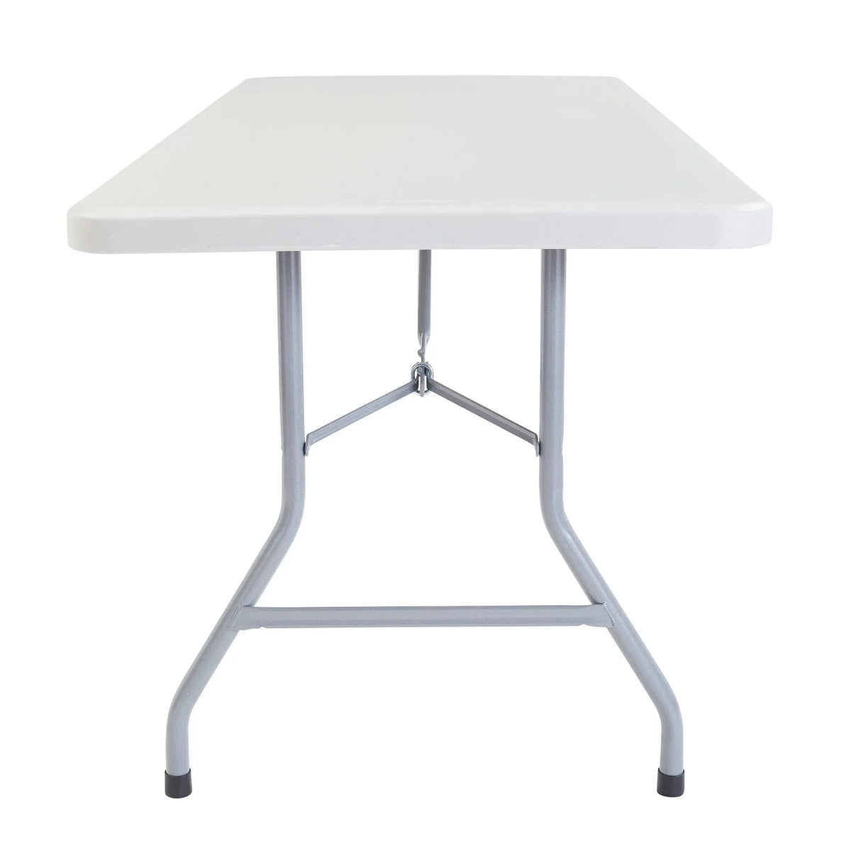 National Public Seating 30 x 72 Heavy Duty Folding Table, Speckled Gray - image 2