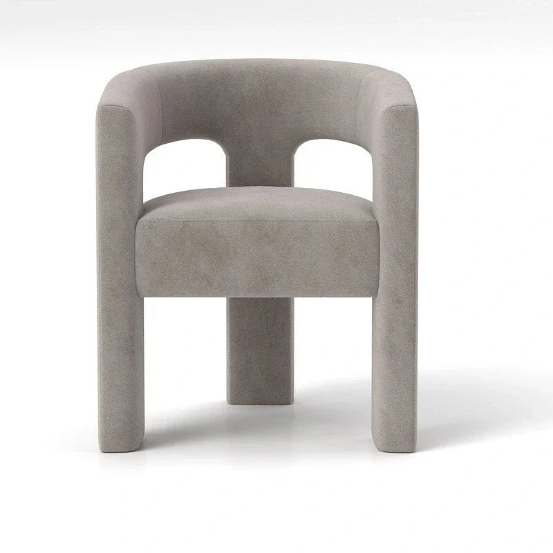 SEYNAR Contemporary Glam Velvet Dining Chair with Open-Back Design - image 28