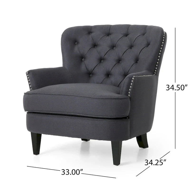 Christopher Knight Home Correia Club Chair and Ottoman Duo - image 9