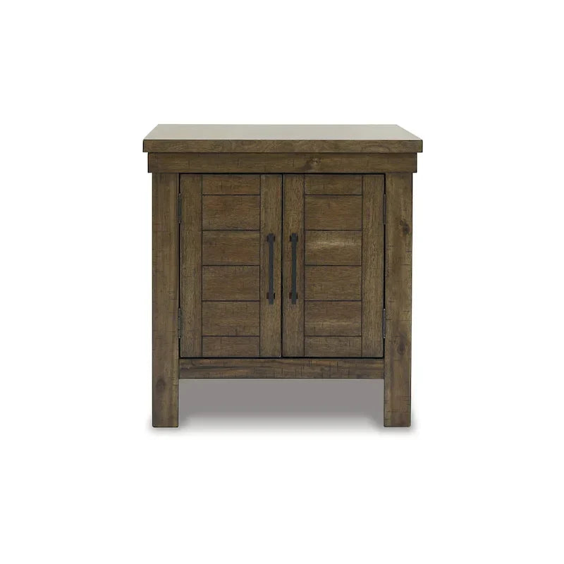 Signature Design by Ashley Moriville Brown End Table - Dimensions: 24"W x 26"D x 25"H - image 4