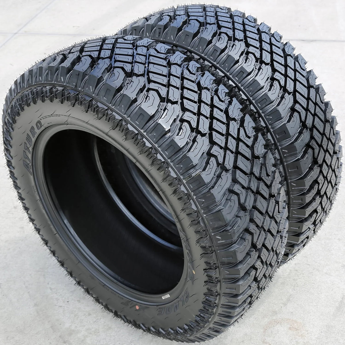 One set of 4 (four) X/T LT 295/60R20 126/123R E (10 ply) ATA /T all-terrain tires - image 6