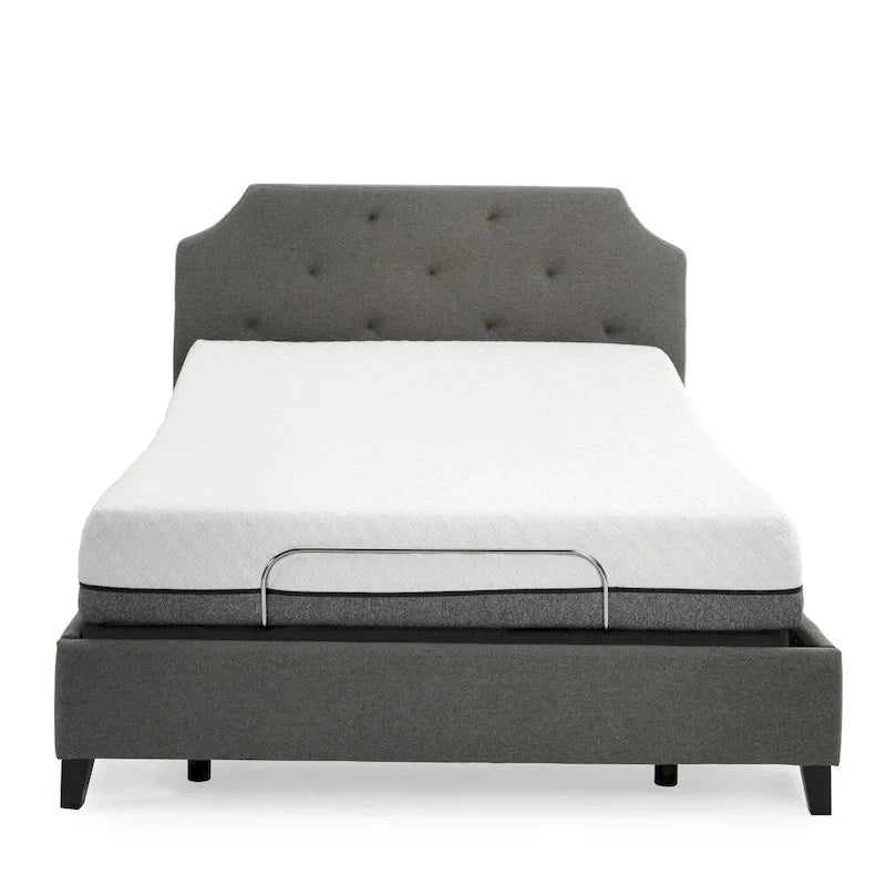 Sleep Zone Huntington 10-Inch Memory Foam Mattress with Z150 Adjustable Base Bundle - image 3