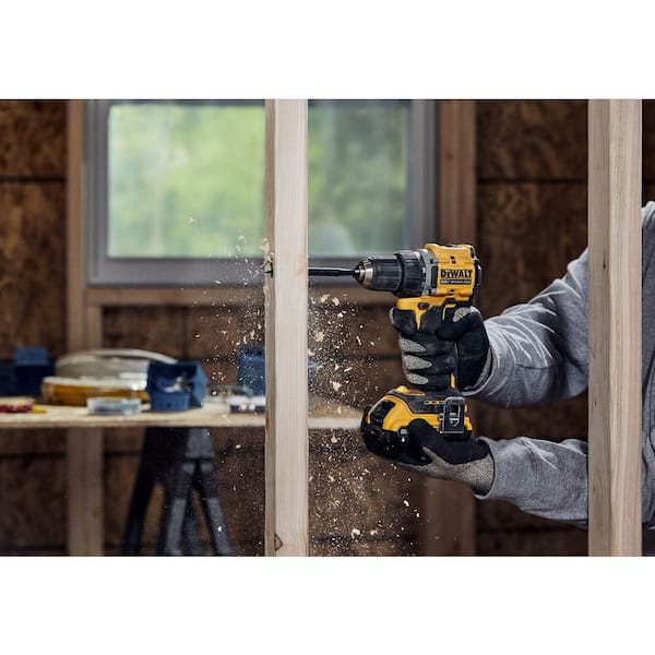 ATOMIC 20-Volt Lithium-Ion Cordless Compact 1/2 in. Drill/Driver Kit with 2.0Ah Battery, Charger and Bag - image 10