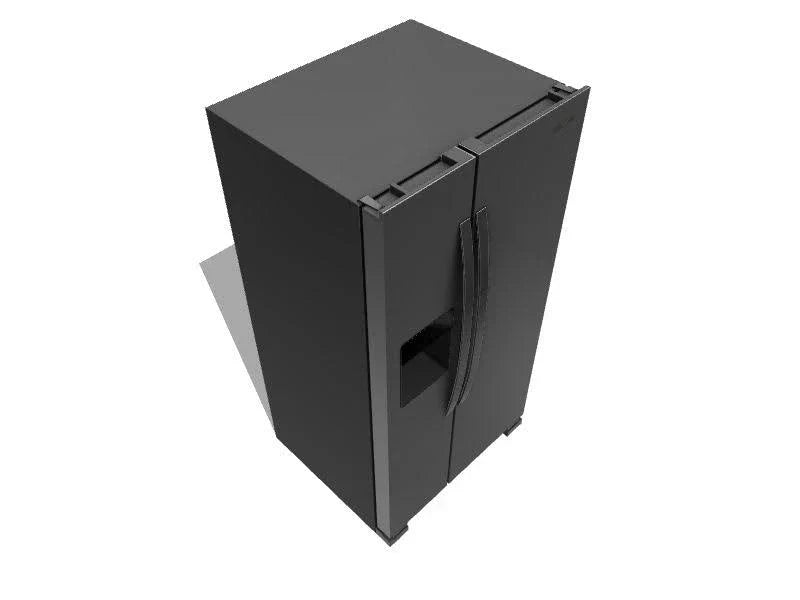 36-Inch Wide Side-By-Side Refrigerator - 24 Cu. ft. Stainless Steel - image 11