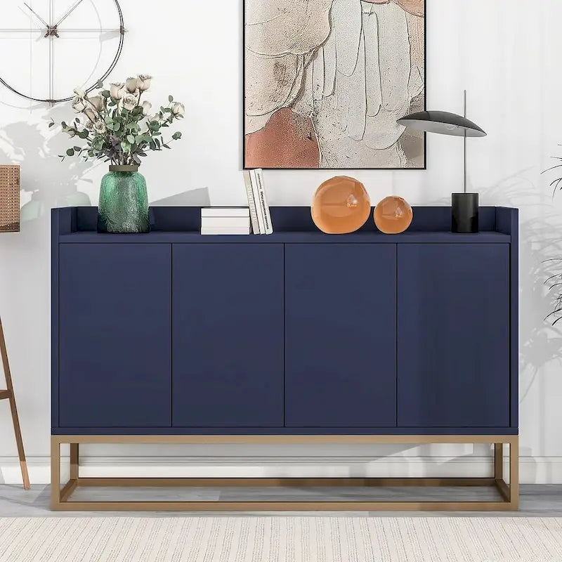 47.2-Inch Modern Sideboard/Buffet with Spacious Table and Four Doors - image 11