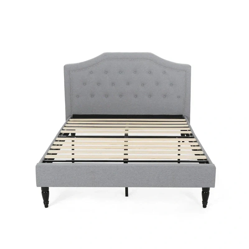 Christopher Knight Home Elinor Queen Upholstered Platform Bed - image 12