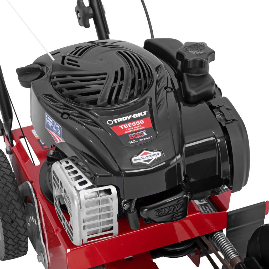 Troy-Bilt TBE550 Driveway Edger, 140cc Briggs & Stratton Engine, 9′′ Triple-Edge Blade, 3 Bevel Positions - image 2