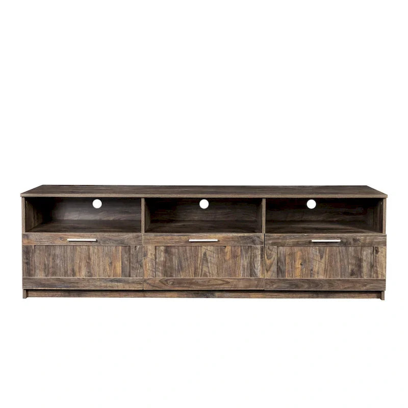 Contemporary 70.87" TV Cabinet with 3 Storage Drawers - Stylish Entertainment Center for Living Room - image 37
