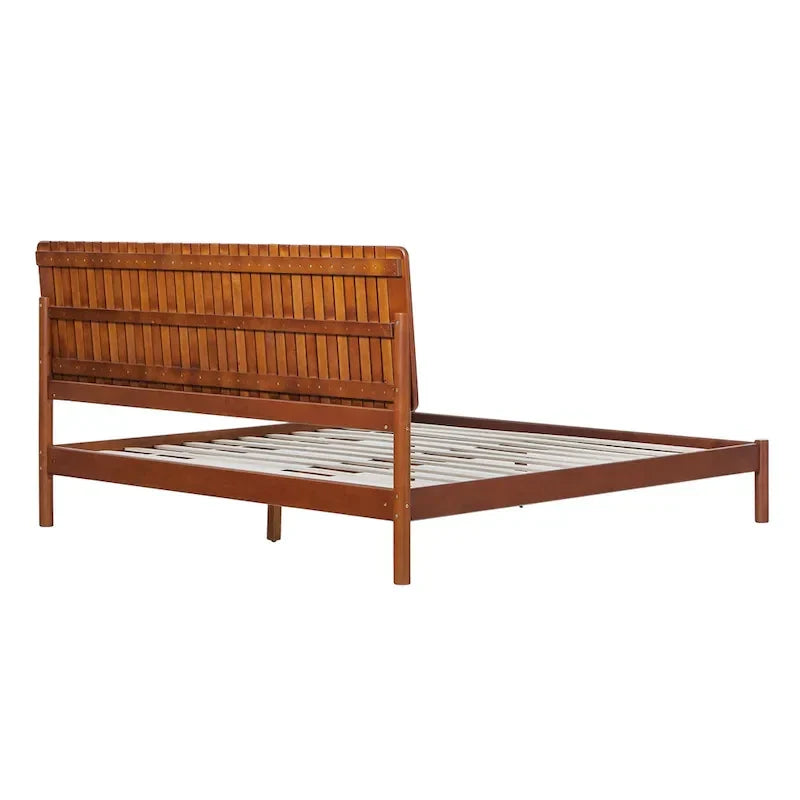 Modern King Bed with Slatted Headboard by Middlebrook Designs - image 28
