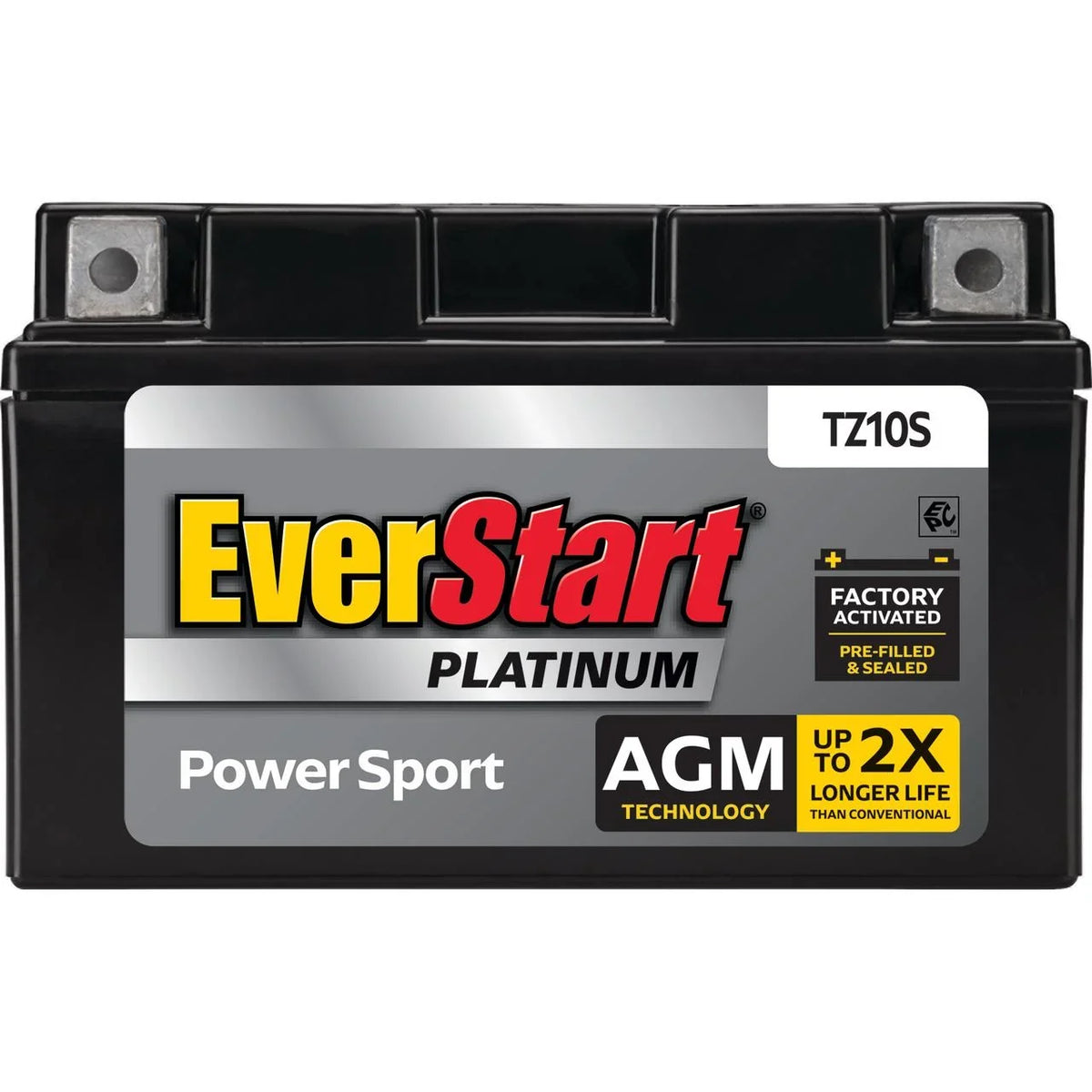 EverStart Platinum BOXED AGM Power Sport Battery, Group Size TX10S 12 Volt 190 CCA - image 2