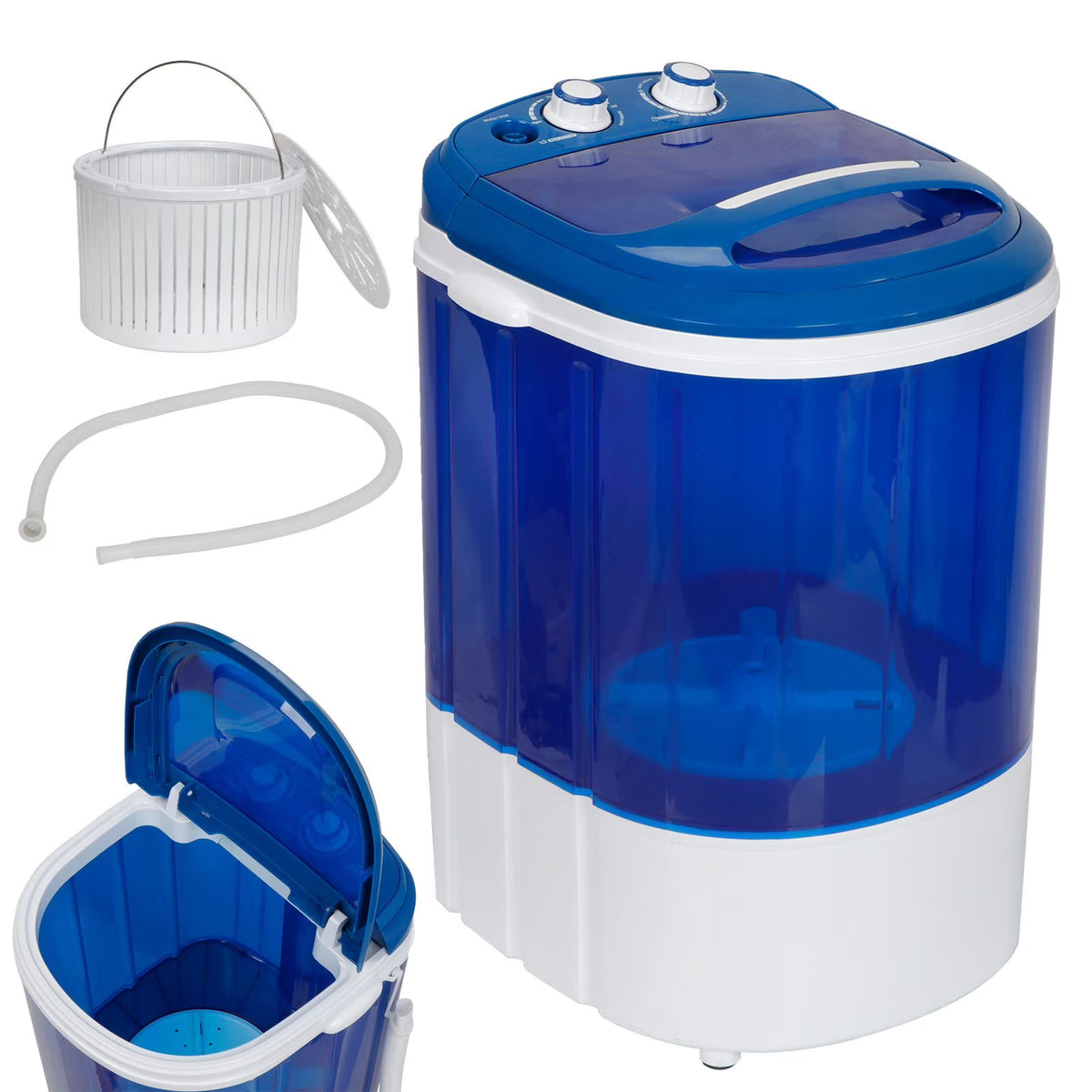 Veado Portable Mini Laundry Washer / 9lbs Capacity Compact Washing Machine / Ideal for Dorm Rooms, Apartments & RVs - image 1