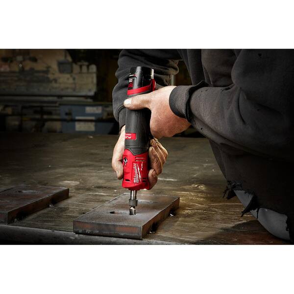 M12 FUEL 12V Lithium-Ion High Speed 3/8 in. Ratchet w/ (1) 1/4 in. Right Angle and (1) 1/4 in. Straight Die Grinder - image 10