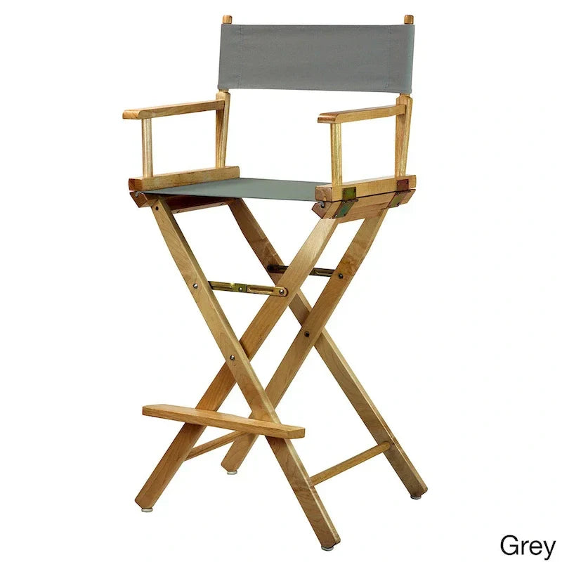 30-Inch Director's Chair with Natural Frame - image 13