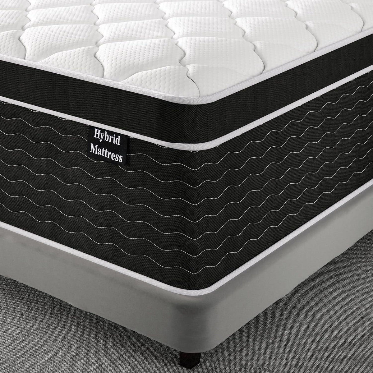 Full Size Mattress 10 Inch Full Size Mattress in a Box Medium Plush Hybrid Mattress - image 9