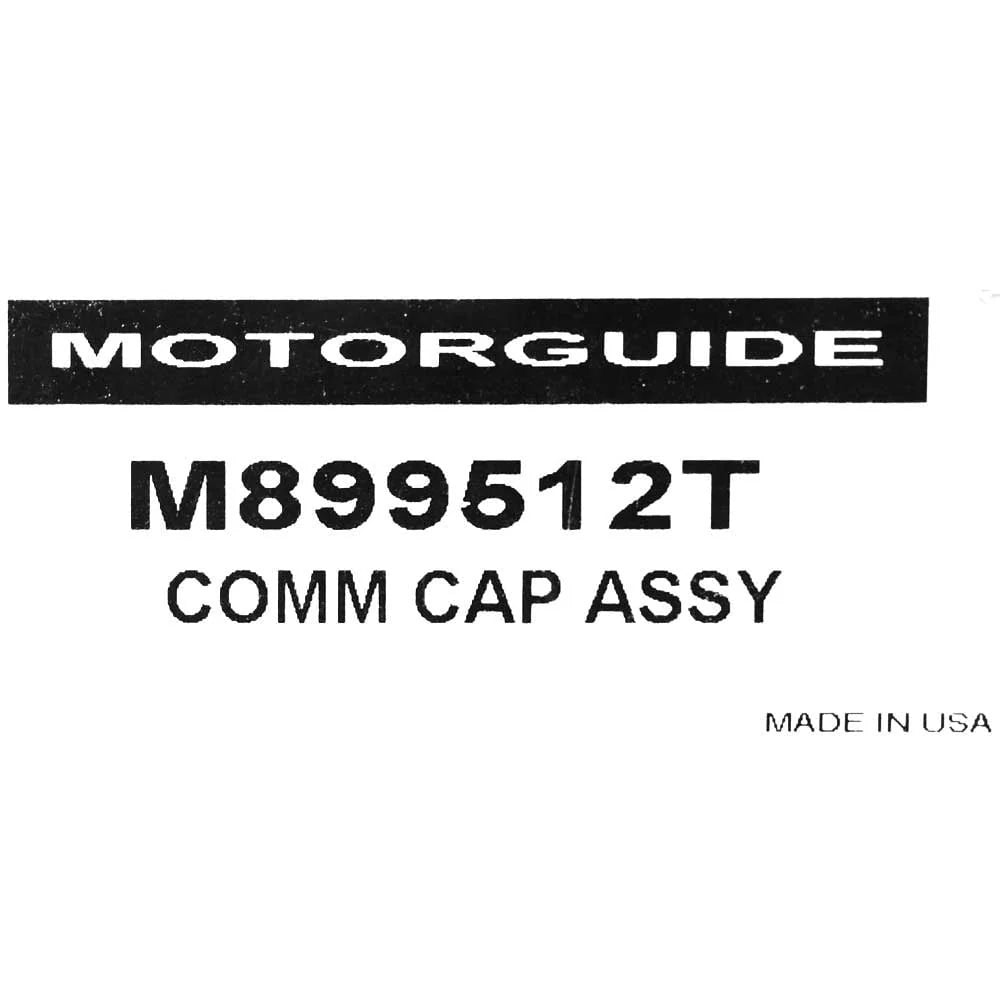 Motorguide Boat Comm Cap Assembly M899512T / Trolling Motor Black - image 3