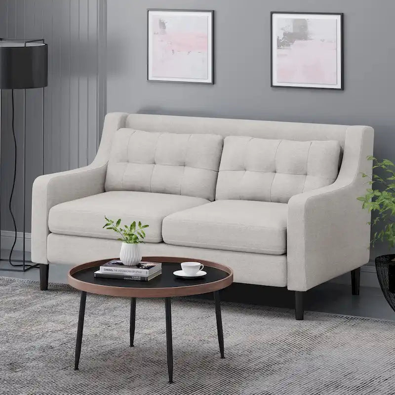 Christopher Knight Home Galene Modern Fabric Loveseat - Dimensions: 58"W x 33.5"L x 34.5"H - image 1