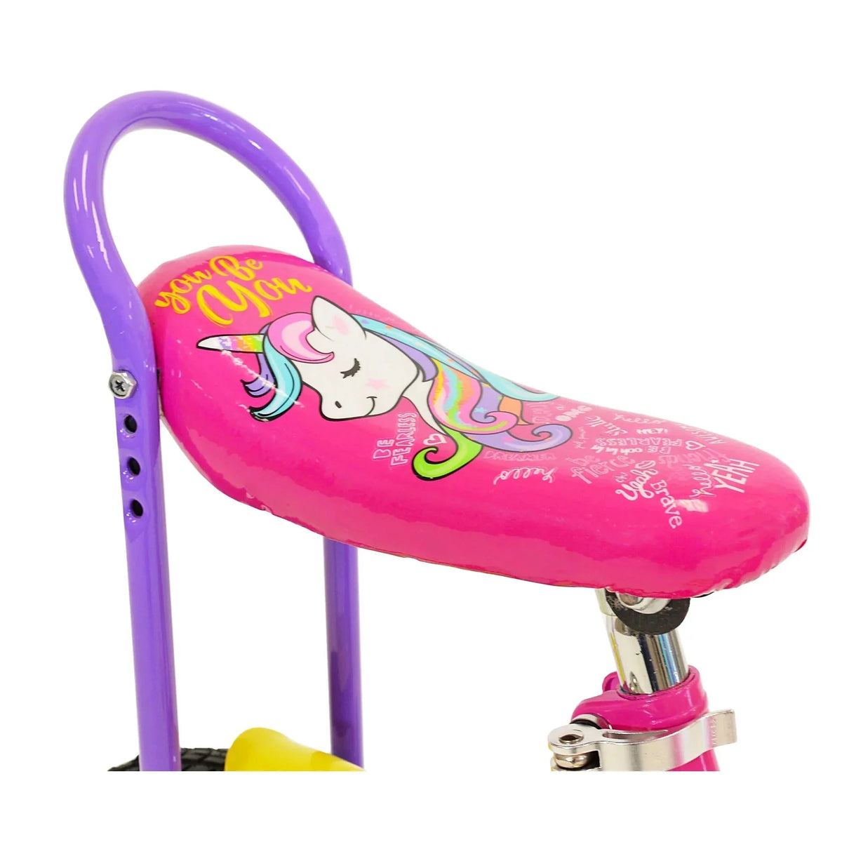 LittleMissMatched 12 In. Let You Be You Unicorn Bike . Pink and Purple - image 4