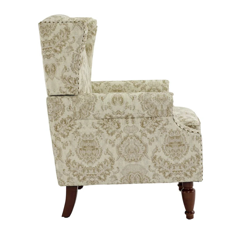 Pair of Stylish Upholstered Accent Chairs with Patterns for Living Room - image 39