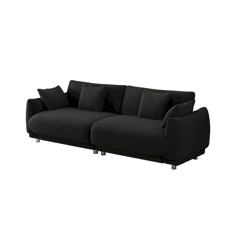 Modern Upholstered Sofa with Plush Cushions and Solid Wood Frame - image 17