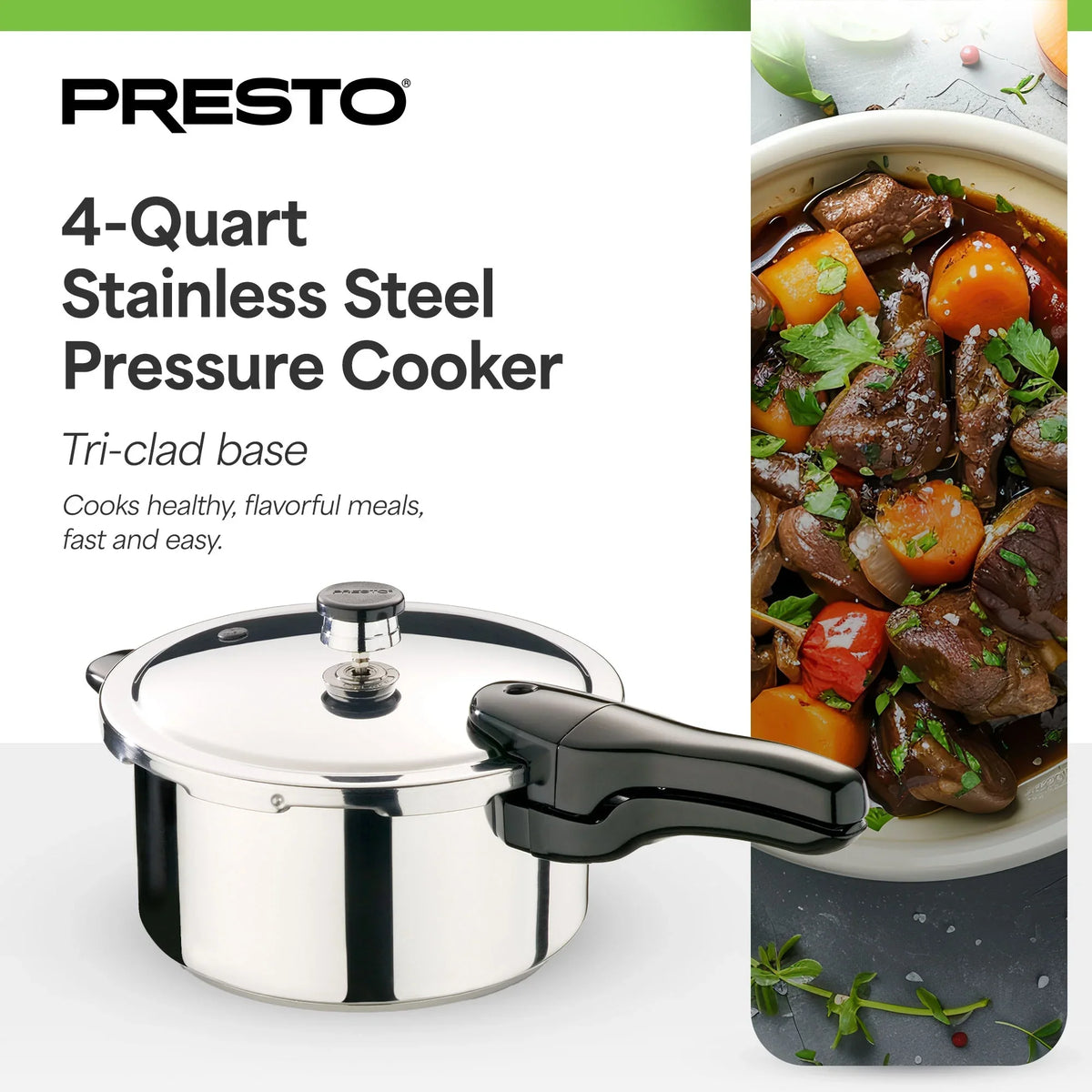 Presto? 6 Quart Stainless Steel Pressure Cooker - image 11