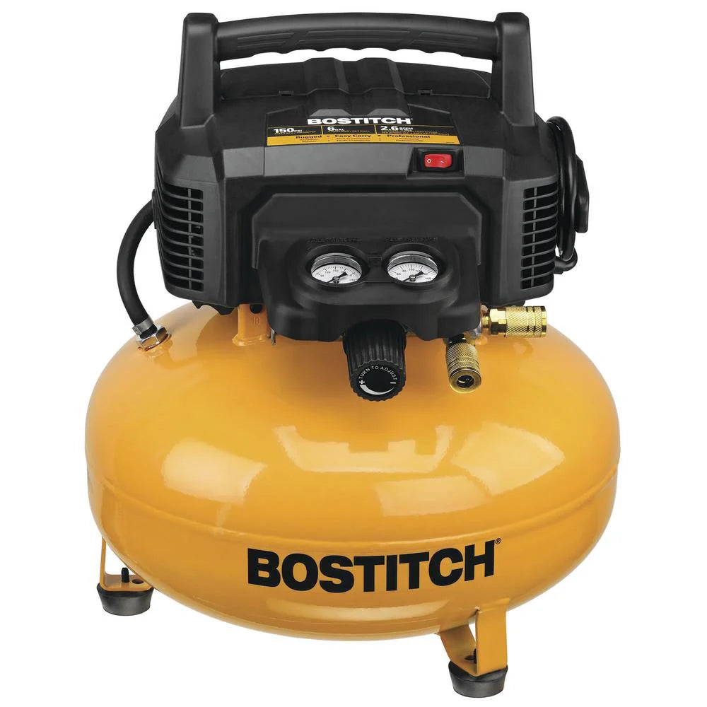 Bostitch? 6-Gallon 150 PSI Portable Electric Air Compressor with 2-Tool Combo Kit - image 2
