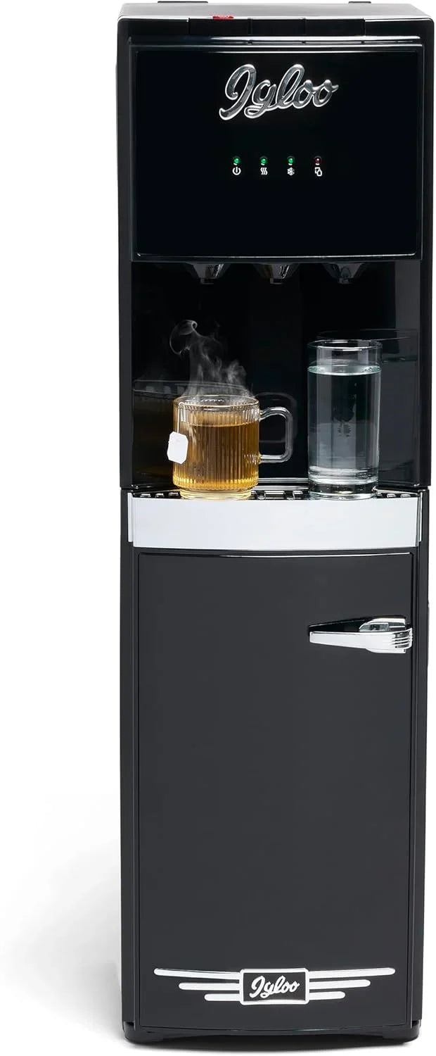 Igloo Bottom Loading Water Cooler Hot Cold Room Temperature Dispenser Stainless Steel - image 3