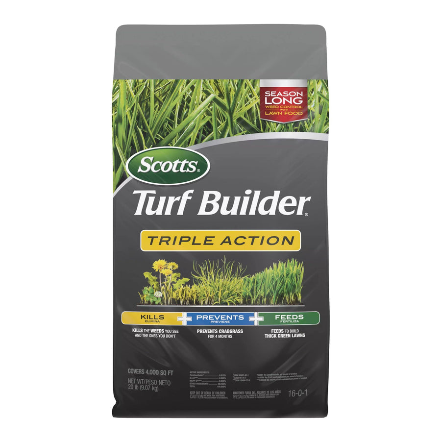 Scotts Turf Builder Triple Action 20 lbs - image 1