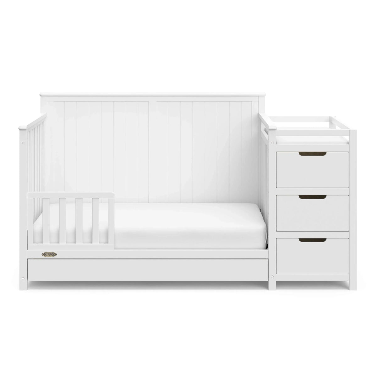 Graco Hadley 5-in-1 Convertible Crib and Changer with Drawer - image 7