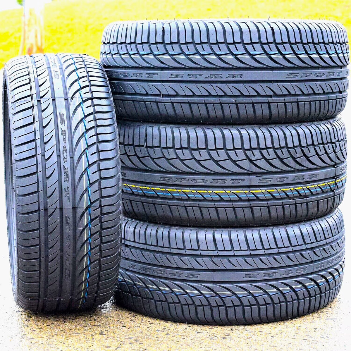 Set of 4 Fullway HP108 235/45ZR19 235/45R19 99W XL High Performance a/S All-Season Tires - image 1