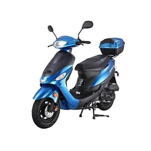 50cc gasoline scooter with road approval Tao Tao ATM 50-A1 C Blue - image 1