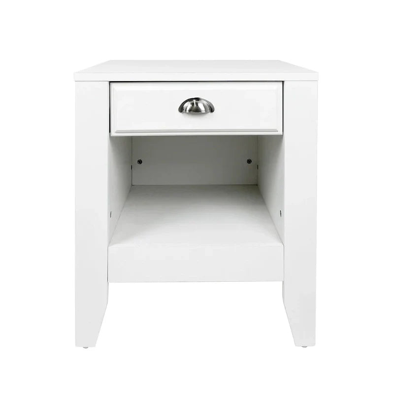 Set of 2 Foisy Faux Wood Nightstands with Drawer by Christopher Knight Home - image 12