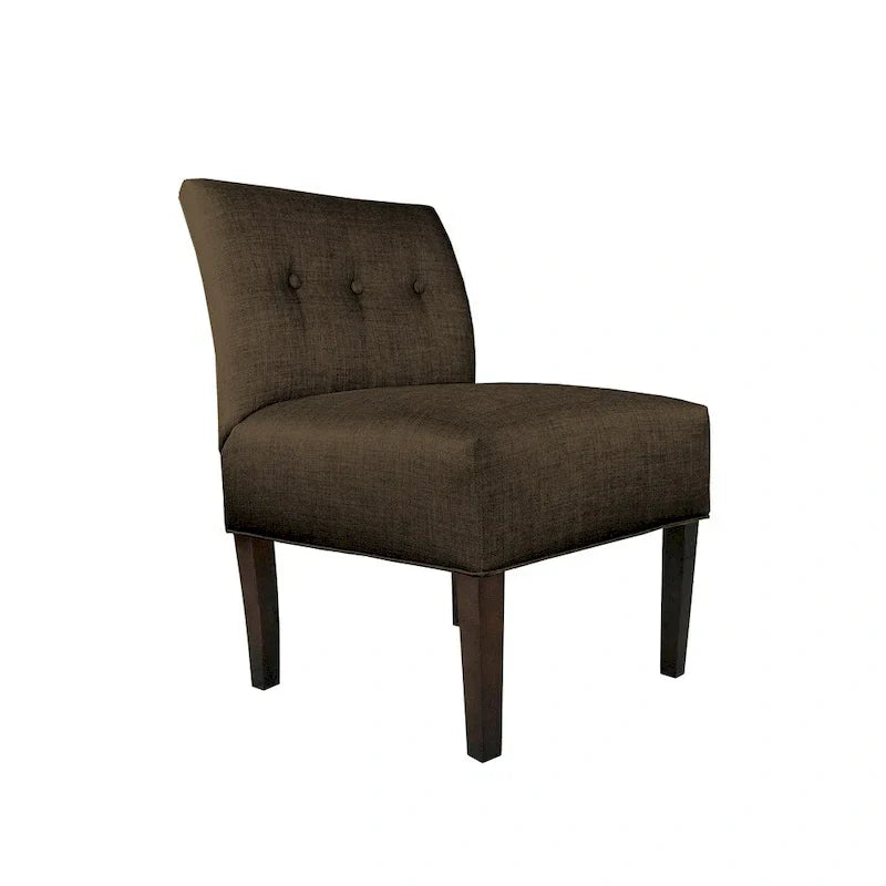 MJL Furniture Obsession Brownstone Button-Tufted Accent Chair (AS IS) - image 20