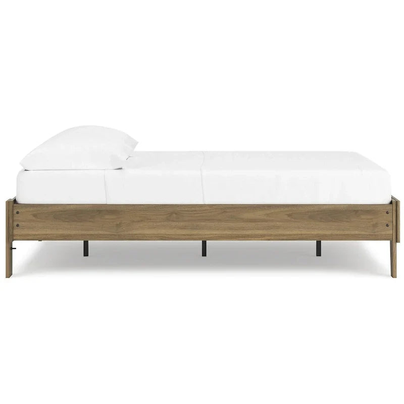 Signature Design by Ashley Deanlow Honey Wood Platform Bed - image 16