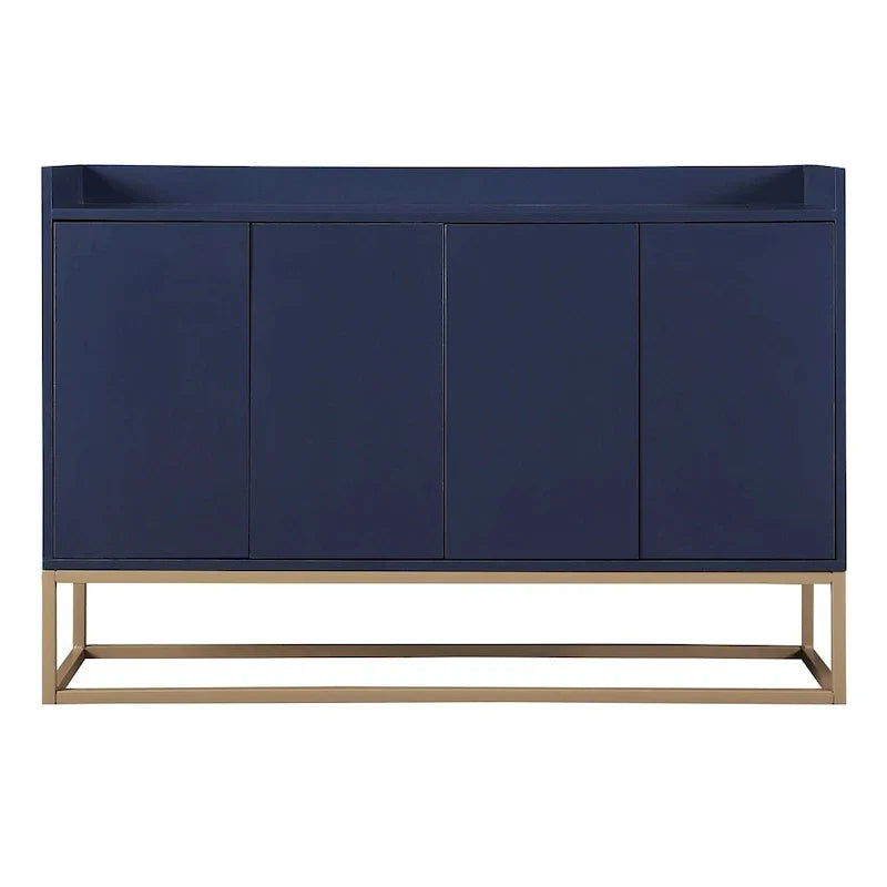 47.2-Inch Modern Sideboard/Buffet with Spacious Table and Four Doors - image 2