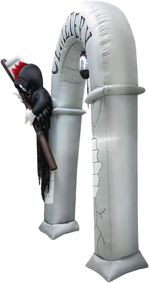 Halloween Inflatable Grim Reaper's Arch, 7.8 ft. - image 4