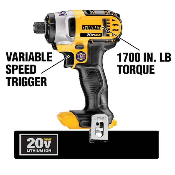 20V MAX Cordless 8 Tool Combo Kit, 20V MAX Cordless 3/8 in. Impact Wrench, and (2) 20V 2.0Ah Batteries - image 5