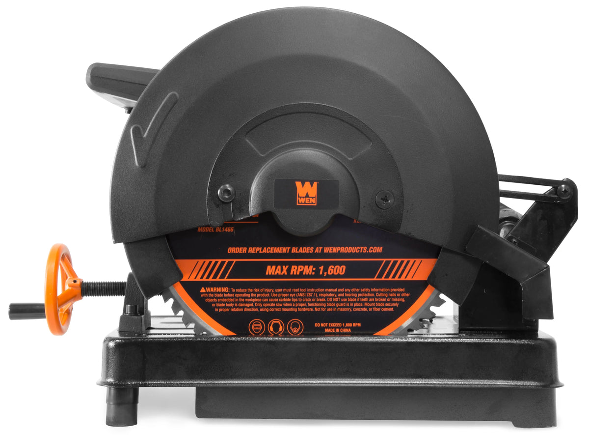 WEN Products 15-Amp 14-Inch Multi-Material Cut-Off Chop Saw with Carbide-Tipped Metal-Cutting Saw Blade - image 4