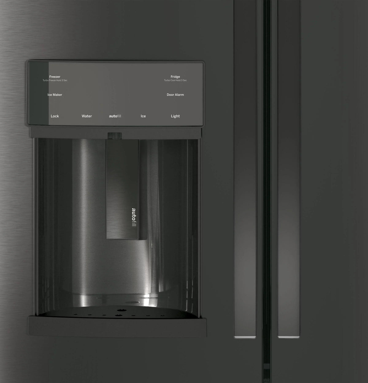 GE Appliances PFE28KBLTS 36 Inch French Door Refrigerator Black Stainless Steel - image 4