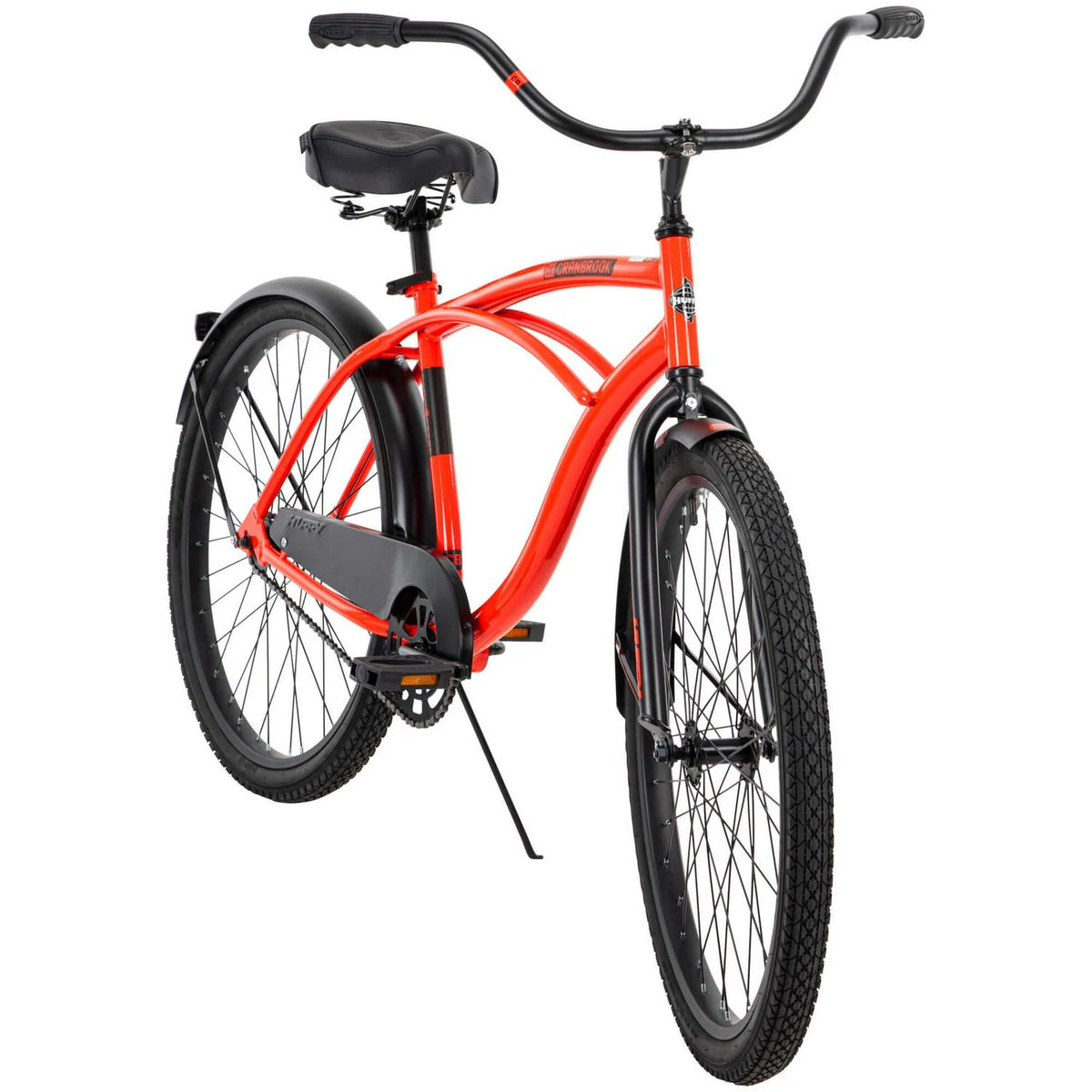 Huffy 26 In. Cranbrook Mens Classic Beach Cruiser Comfort Bike, Red - image 6