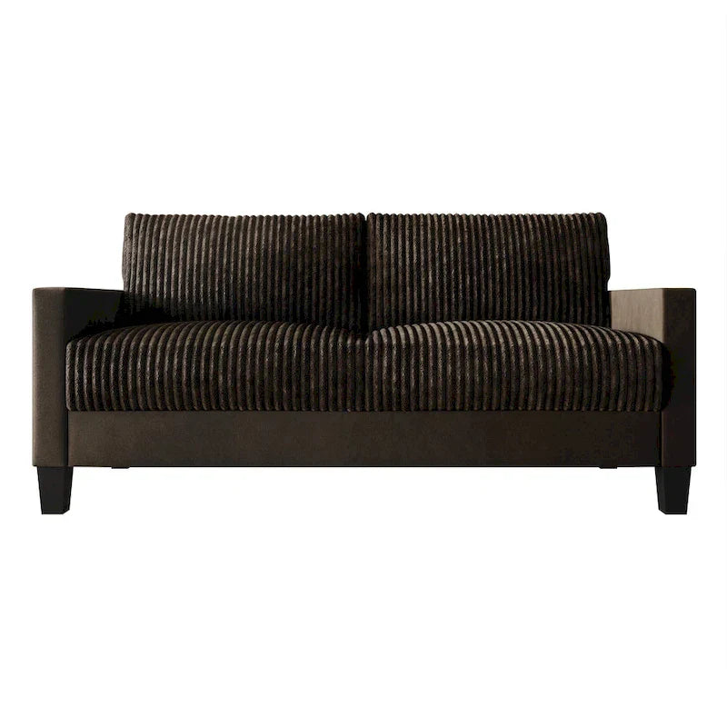 CraftPorch Velvet Upholstered Mid-Century Modern Corduroy 2-Piece Living Room Set - image 35