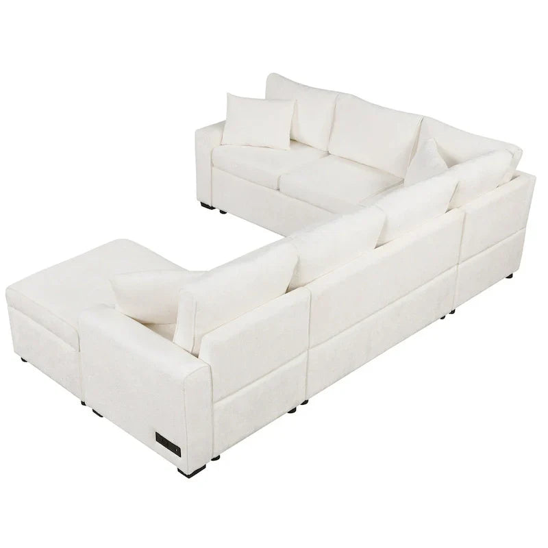 Sectional Sofa Pull-out Sofa Bed Sleeper - image 34